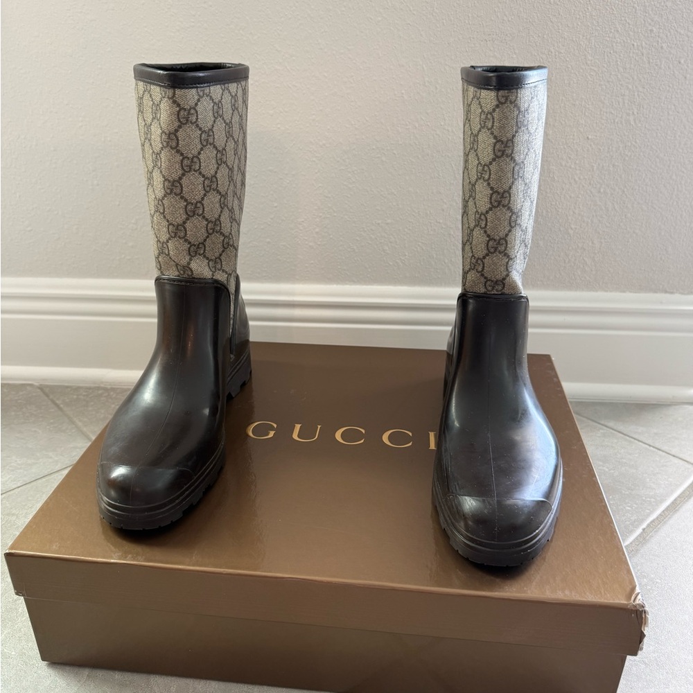 Authentic Gucci Rain boots women’s size 39 - Picture 5 of 8